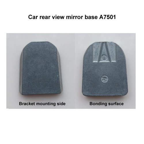 Car rear view mirror base A7501