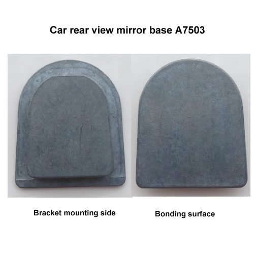 Car rear view mirror base A7503