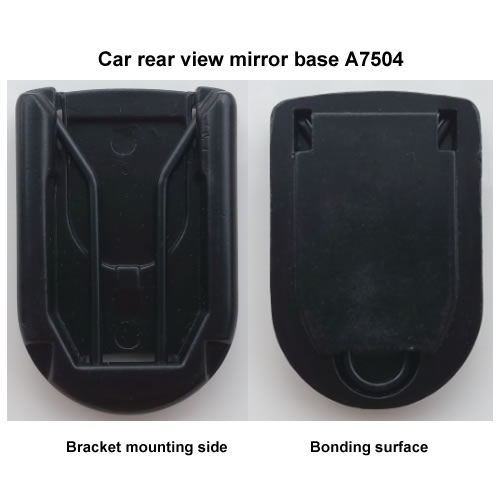 Car rear view mirror base A7504